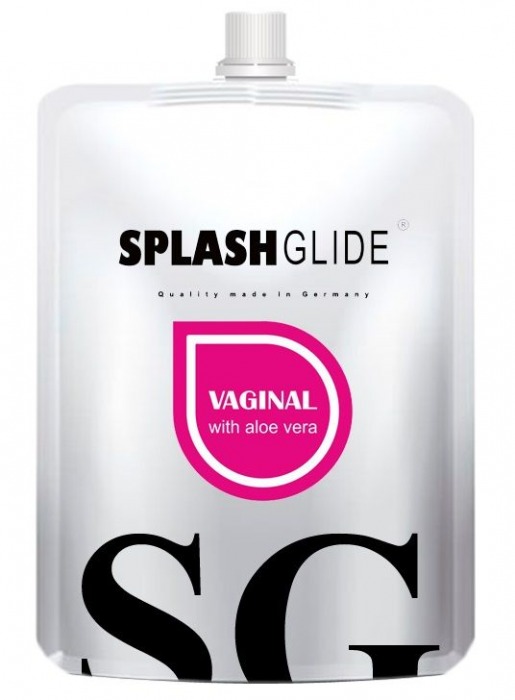 Ухаживающий лубрикант на водной основе Splashglide Vaginal With Aloe Vera - 100 мл. - Splashglide - купить с доставкой в Первоуральске