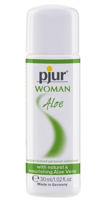 Лубрикант на водной основе pjur WOMAN Aloe - 30 мл. - Pjur - купить с доставкой в Первоуральске