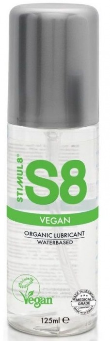Веганский лубрикант на водной основе S8 Vegan Lube - 125 мл. - Stimul8 - купить с доставкой в Первоуральске