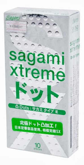 Презервативы Sagami Xtreme Type-E с точками - 10 шт. - Sagami - купить с доставкой в Первоуральске