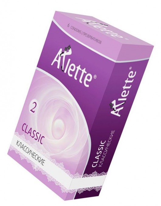 Классические презервативы Arlette Classic - 6 шт. - Arlette - купить с доставкой в Первоуральске