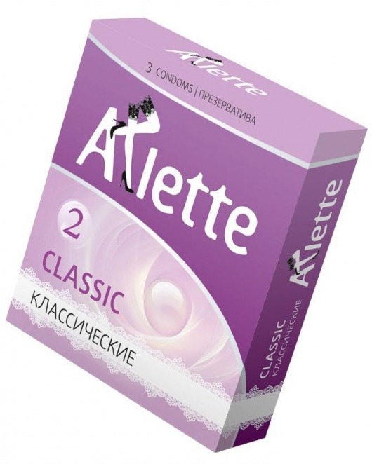 Классические презервативы Arlette Classic - 3 шт. - Arlette - купить с доставкой в Первоуральске