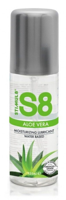 Лубрикант на водной основе S8 Aloe Vera Lube - 125 мл. - Stimul8 - купить с доставкой в Первоуральске