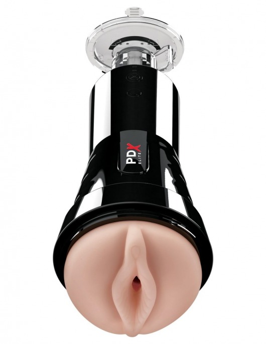 Телесный вибромастурбатор-вагина Cock Compressor Vibrating Stroker - Pipedream - в Первоуральске купить с доставкой