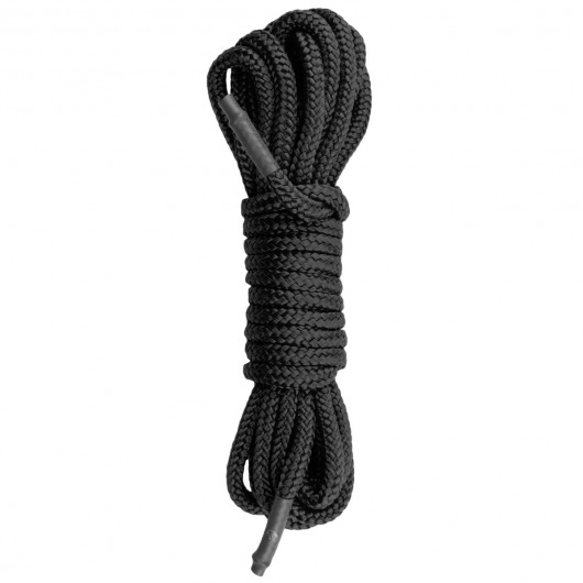 Черная веревка для бондажа Easytoys Bondage Rope - 5 м. - Easy toys - купить с доставкой в Первоуральске