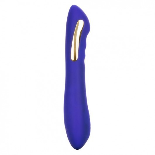 Фиолетовый вибратор с электростимуляцией Intimate E-Stimulator Petite Wand - 18,5 см. - California Exotic Novelties - купить с доставкой в Первоуральске