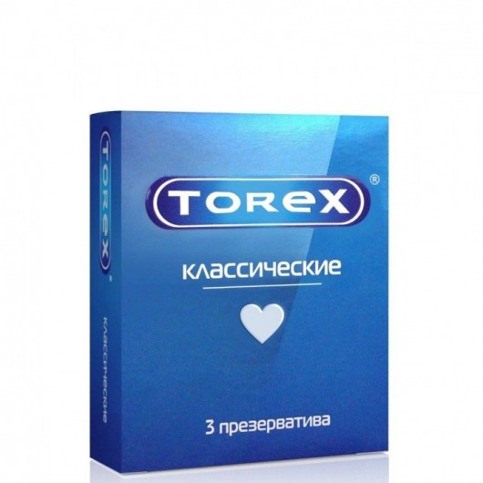 Гладкие презервативы Torex  Классические  - 3 шт. - Torex - купить с доставкой в Первоуральске