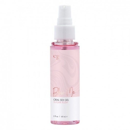 Гель для орального секса Sugar Rush с ароматом сладкой ваты - 60 мл. - CG - купить с доставкой в Первоуральске