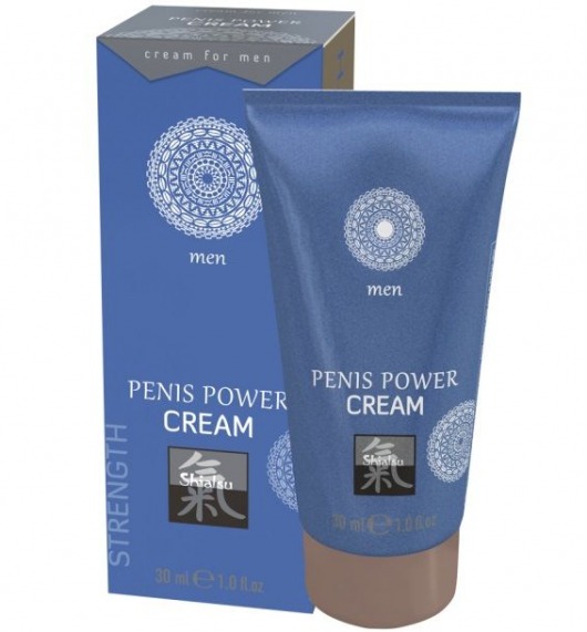 Возбуждающий крем для мужчин Penis Power Cream - 30 мл. - Shiatsu - купить с доставкой в Первоуральске