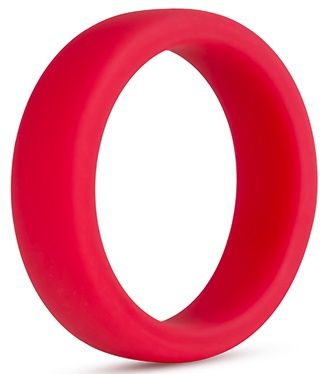 Красное эрекционное кольцо Silicone Go Pro Cock Ring - Blush Novelties - в Первоуральске купить с доставкой