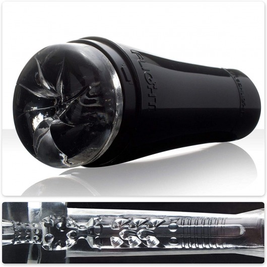 Черный мастурбатор-анус Fleshlight - Flight Pilot - Fleshlight - в Первоуральске купить с доставкой