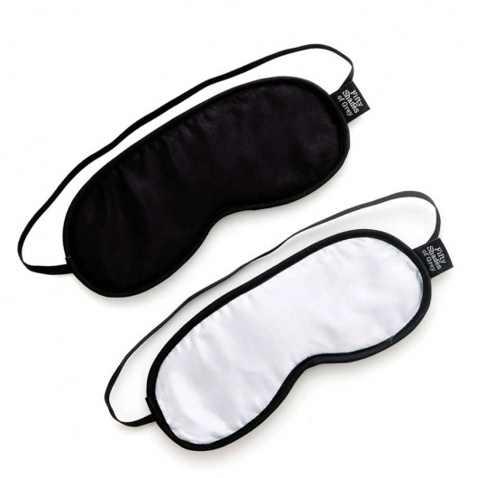 Набор из двух масок на глаза Soft Blindfold Twin Pack - Fifty Shades of Grey - купить с доставкой в Первоуральске