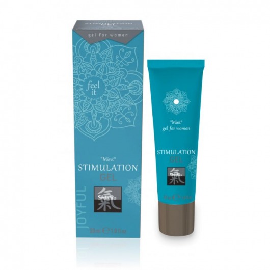 Возбуждающий интимный гель STIMULATION GEL Mint - 30 мл. - Shiatsu - купить с доставкой в Первоуральске