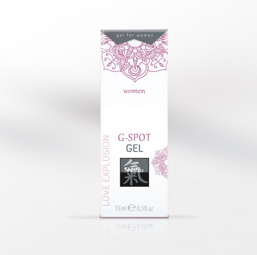 Возбуждающий интимный гель G-SPOT GEL - 15 мл. - Shiatsu - купить с доставкой в Первоуральске