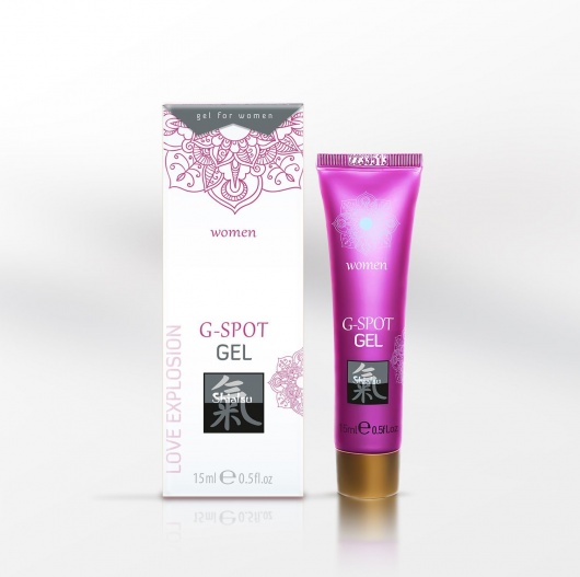 Возбуждающий интимный гель G-SPOT GEL - 15 мл. - Shiatsu - купить с доставкой в Первоуральске