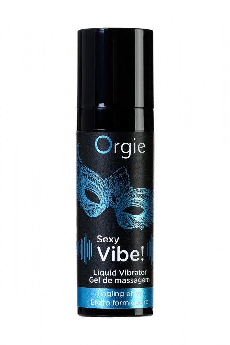 Гель для массажа ORGIE Sexy Vibe Liquid Vibrator с эффектом вибрации - 15 мл. - ORGIE - купить с доставкой в Первоуральске