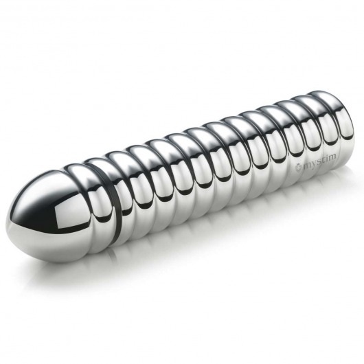 Рельефный фаллос для интенсивного электросекса Groovey George - 20 см. - MyStim - купить с доставкой в Первоуральске