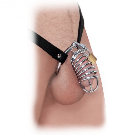 Кольцо верности Extreme Chastity Belt с фиксацией головки - Pipedream - купить с доставкой в Первоуральске