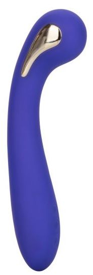 Фиолетовый вибромассажер с электростимуляцией Intimate Estim Petite G Wand - 19 см. - California Exotic Novelties - купить с доставкой в Первоуральске