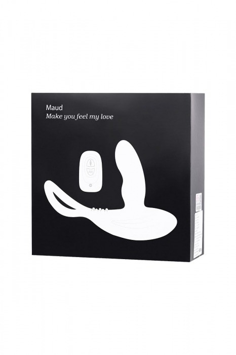 Черный стимулятор простаты Maud с вибрацией - Levett - в Первоуральске купить с доставкой
