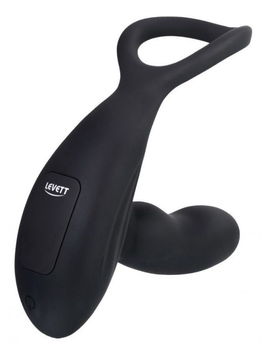 Черный стимулятор простаты Maud с вибрацией - Levett - в Первоуральске купить с доставкой