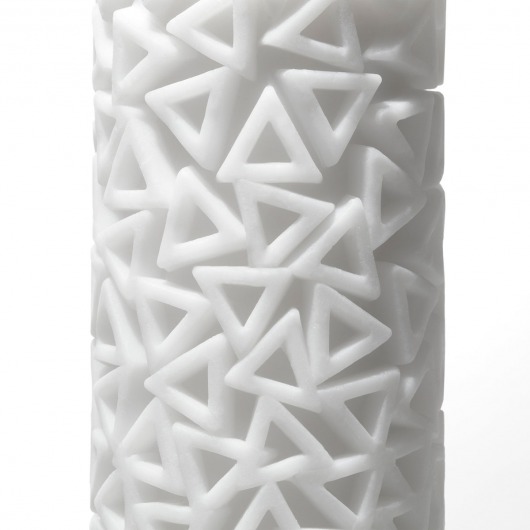 Белый 3D мастурбатор PILE - Tenga - в Первоуральске купить с доставкой