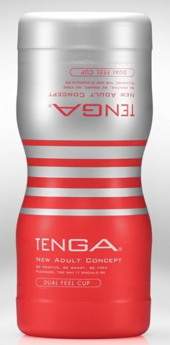 Мастурбатор TENGA Dual Sensation Cup - Tenga - в Первоуральске купить с доставкой