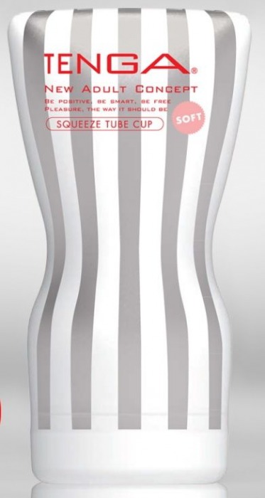 Мастурбатор TENGA Squeeze Tube Cup Soft - Tenga - в Первоуральске купить с доставкой