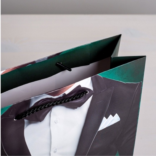 Бумажный пакет «Лучшему!» - 23 х 27 см. - Сима-Ленд - купить с доставкой в Первоуральске