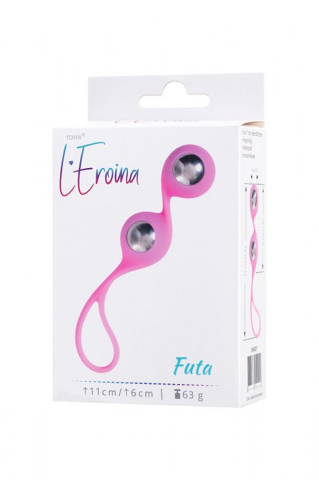 Розовые вагинальные шарики Futa - ToyFa