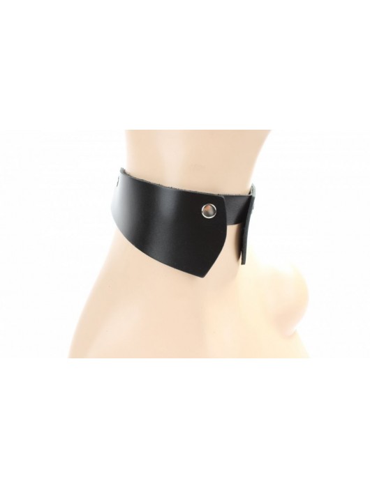 Оригинальный чокер воротничок-стойка - БДСМ Арсенал - купить с доставкой в Первоуральске