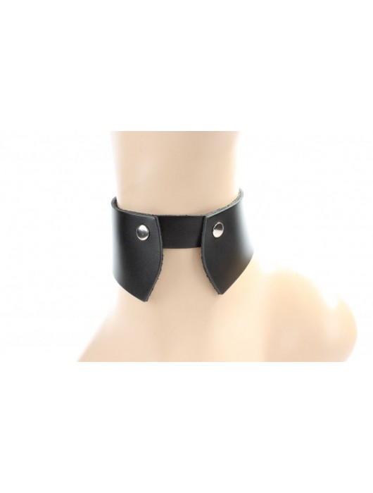 Оригинальный чокер воротничок-стойка - БДСМ Арсенал - купить с доставкой в Первоуральске