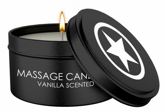 Массажная свеча с ароматом ванили Massage Candle - Shots Media BV - купить с доставкой в Первоуральске