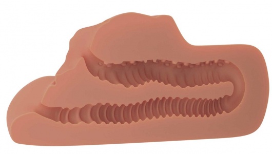 Кофейный мастурбатор Perfect Pussy Double Stroker - Pipedream - в Первоуральске купить с доставкой