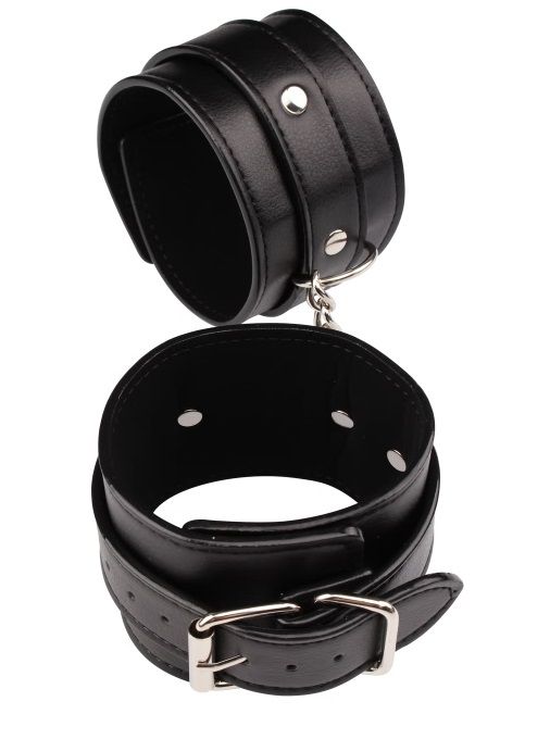 Черные оковы Classic Ankle Cuffs - Chisa - купить с доставкой в Первоуральске