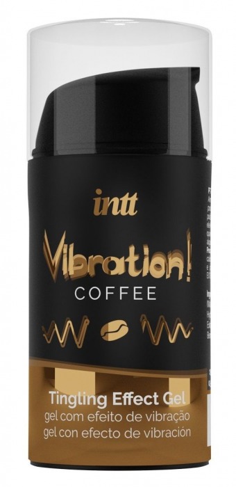 Жидкий интимный гель с эффектом вибрации Vibration! Coffee - 15 мл. - INTT - купить с доставкой в Первоуральске