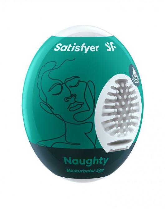 Мастурбатор-яйцо Satisfyer Naughty Mini Masturbator - Satisfyer - в Первоуральске купить с доставкой