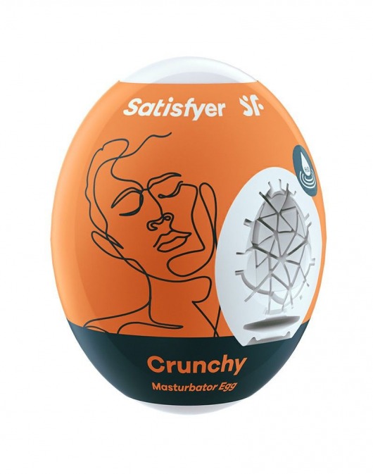 Мастурбатор-яйцо Satisfyer Crunchy Mini Masturbator - Satisfyer - в Первоуральске купить с доставкой