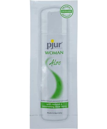 Лубрикант на водной основе pjur WOMAN Aloe - 2 мл. - Pjur - купить с доставкой в Первоуральске