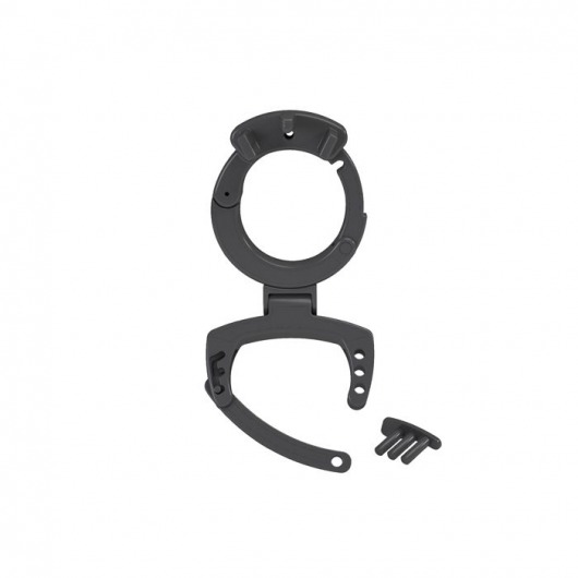 Кольцо с зажимом для мошонки для пояса верности Pubic Enemy - MyStim - купить с доставкой в Первоуральске