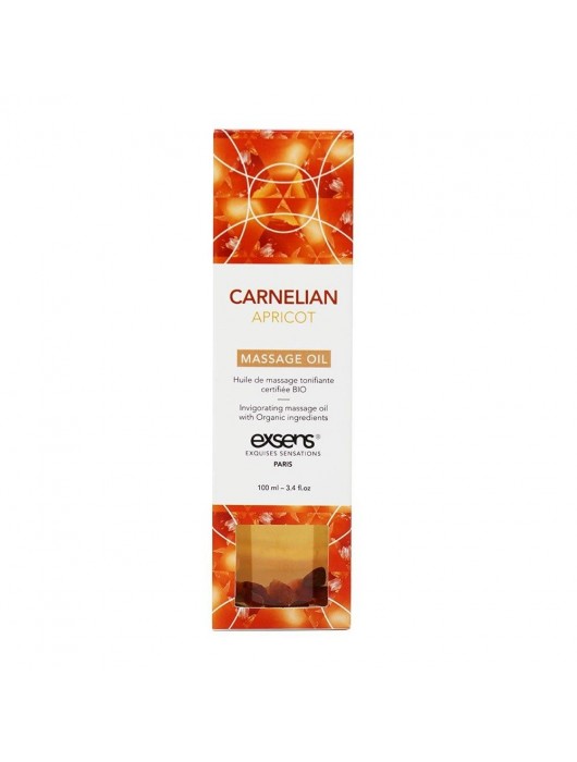 Органическое массажное масло CARNELIAN APRICOT - 100 мл. - Exsens - купить с доставкой в Первоуральске