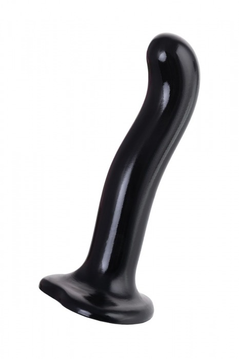 Черный стимулятор для пар P G-Spot Dildo Size M - 18 см. - Strap-on-me - в Первоуральске купить с доставкой