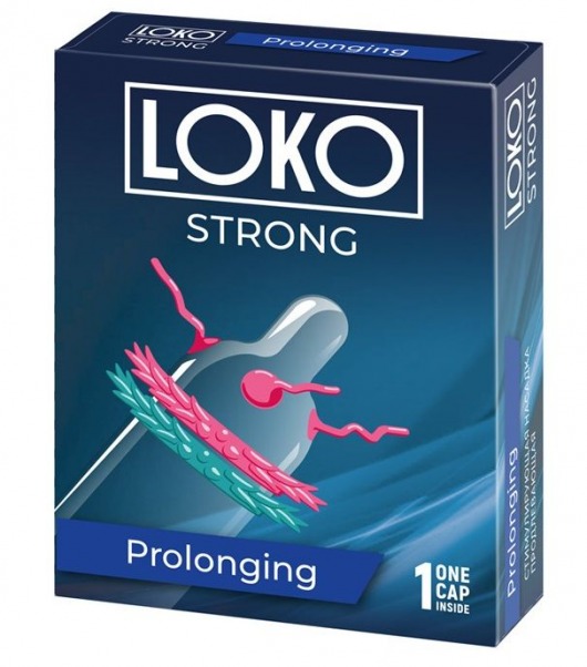 Стимулирующая насадка на пенис LOKO STRONG с продлевающим эффектом - Sitabella - в Первоуральске купить с доставкой