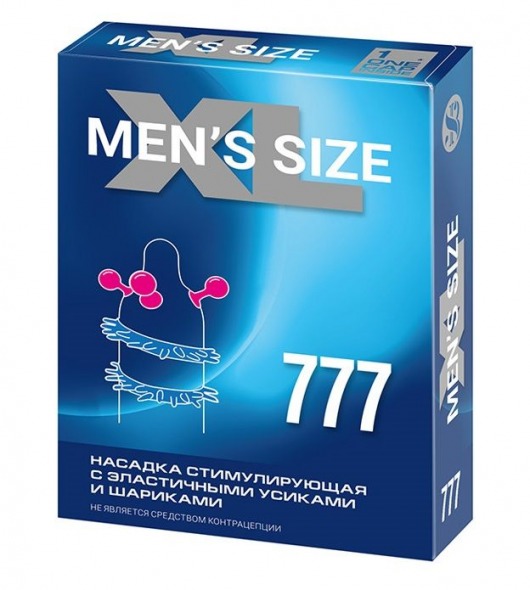 Стимулирующая насадка на пенис MEN SIZE 777 - Sitabella - в Первоуральске купить с доставкой