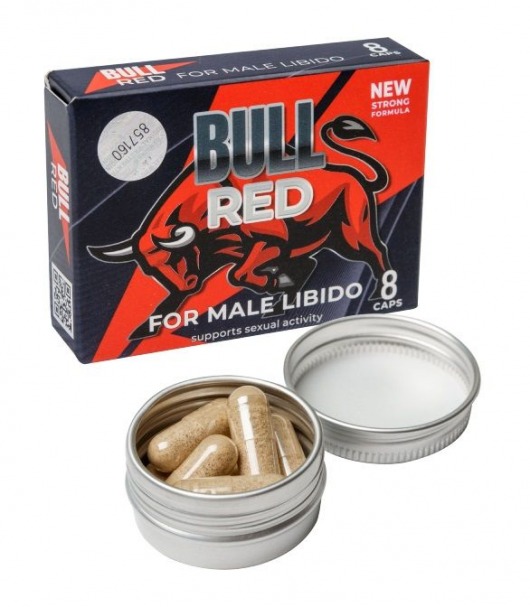 Пищевой концентрат для мужчин BULL RED - 8 капсул - Sitabella - купить с доставкой в Первоуральске