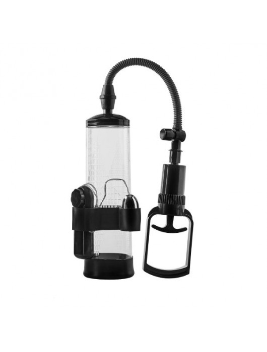 Прозрачная вакуумная помпа с вибрацией Vibrating Penis Pump - Dream Toys - в Первоуральске купить с доставкой