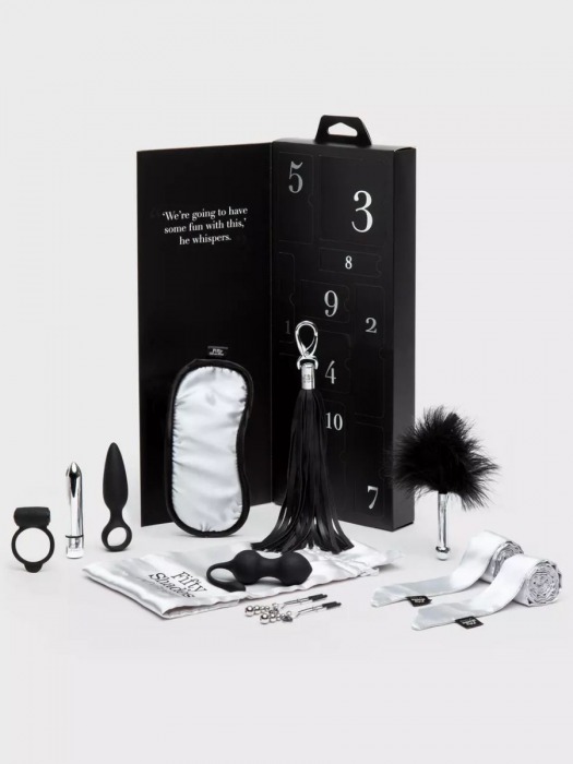 Эротический набор Pleasure Overload 10 Days of Play Gift Set - Fifty Shades of Grey - купить с доставкой в Первоуральске