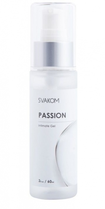 Смазка на водной основе Passion Intimate Gel - 60 мл. - Svakom - купить с доставкой в Первоуральске
