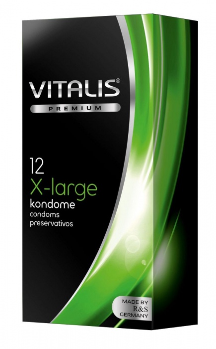Презервативы увеличенного размера VITALIS PREMIUM x-large - 12 шт. - Vitalis - купить с доставкой в Первоуральске