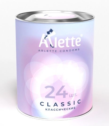 Классические презервативы Arlette Classic - 24 шт. - Arlette - купить с доставкой в Первоуральске